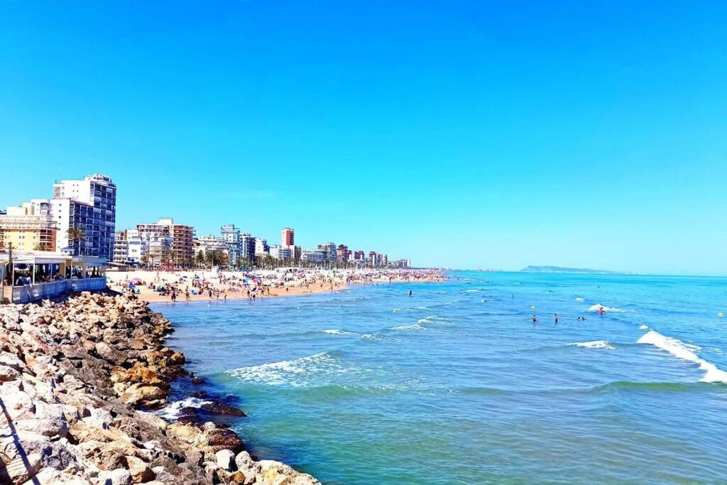 Apartamento, Estudio En La Playa Playa de Gandia Ngoại thất bức ảnh
